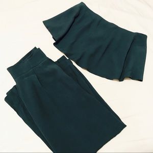 Free People Strapless Pant Set